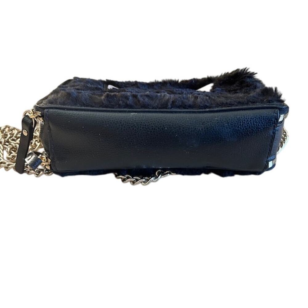 Kate Spade Black Faux Fur Cat Crossbody Bag – Rare & Adorable!449 - Picture 4 of 9